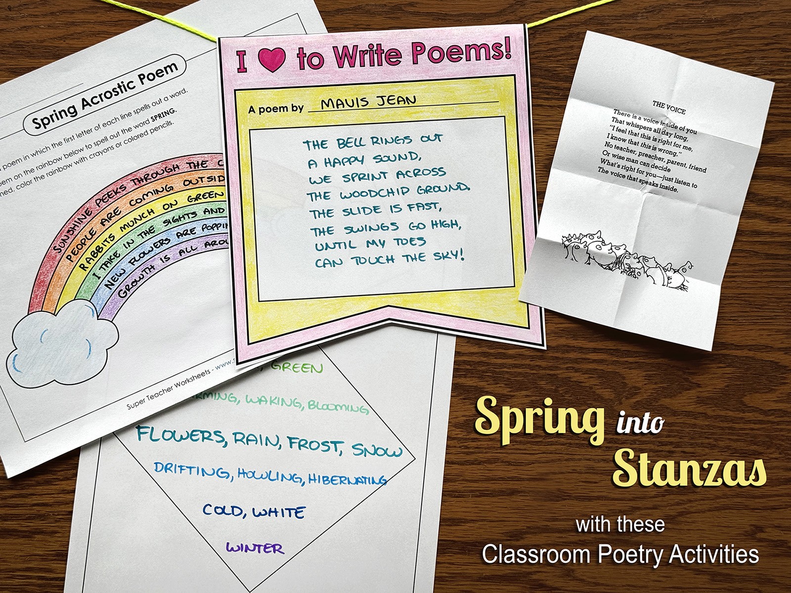 Blooming Poets Classroom Activity