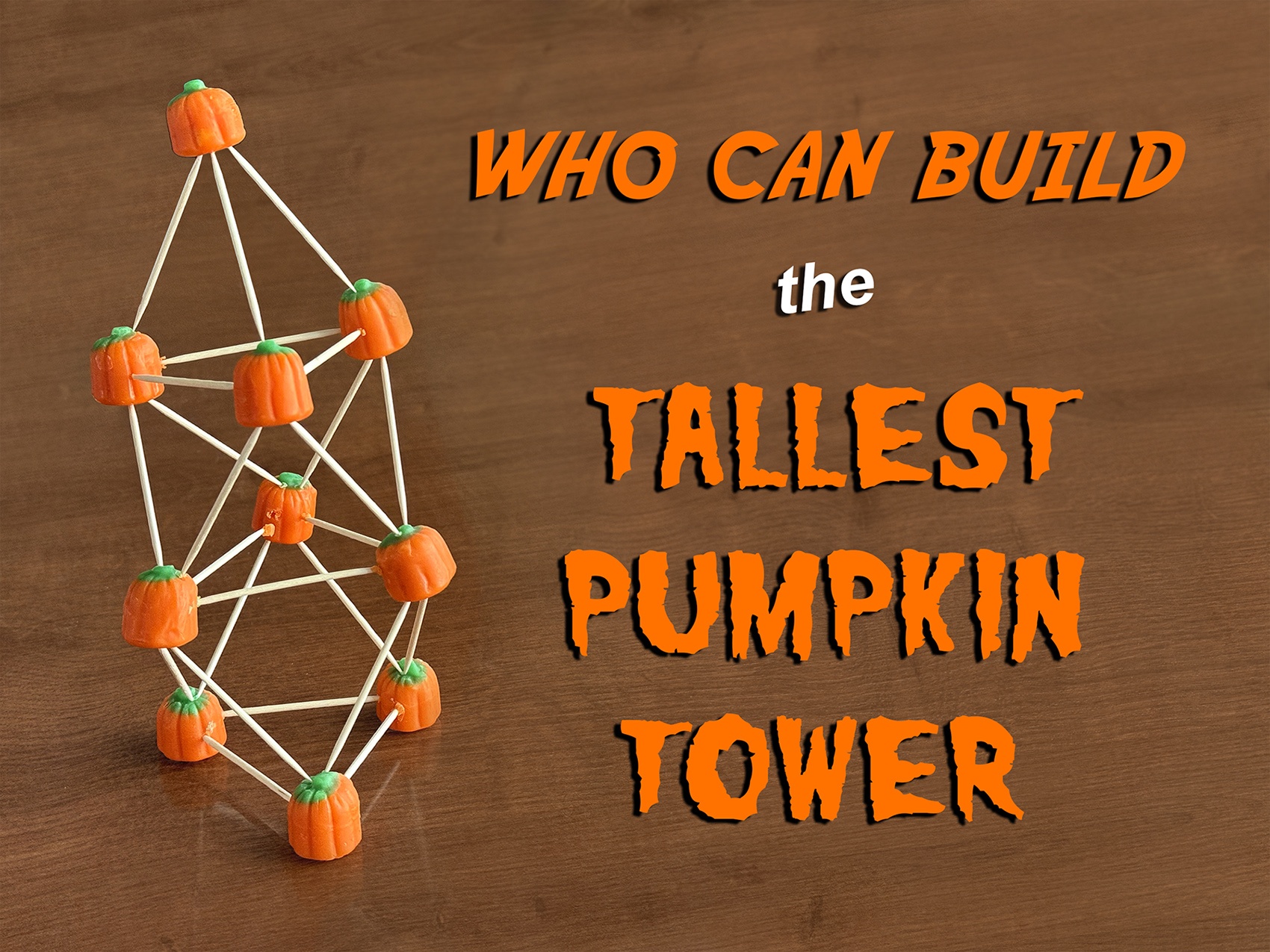 Seasonal STEM Activity Build Towers With Pumpkins