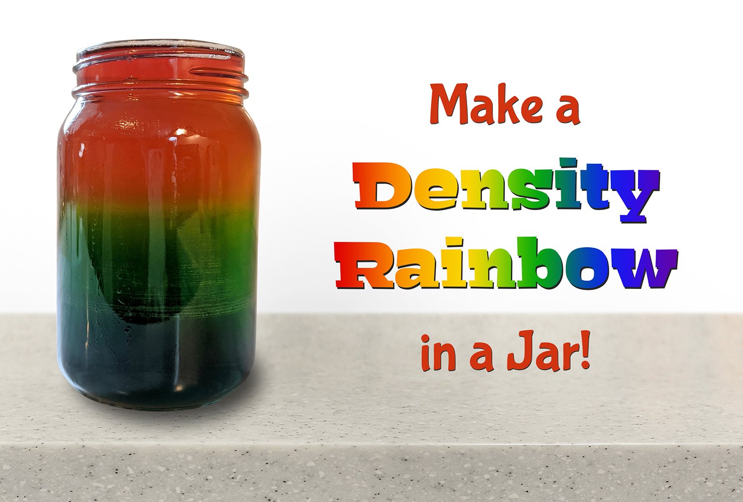 Make a Density Rainbow!