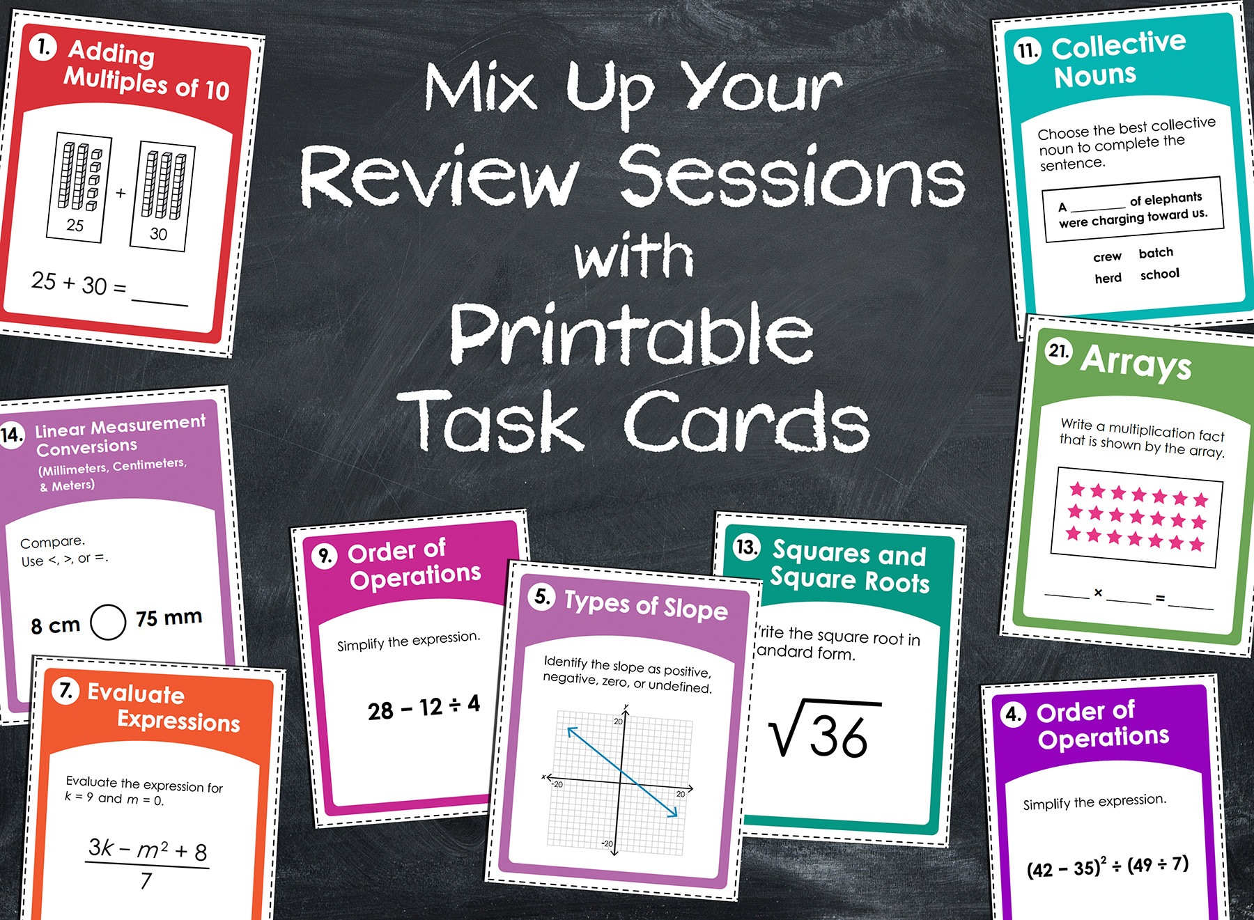 Five Ways to Use Task Cards With Your Students 