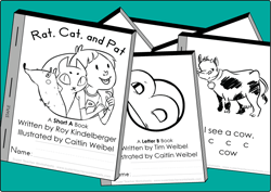 Phonics Mini Books and Worksheets