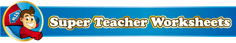 Super Teacher Worksheets Homepage