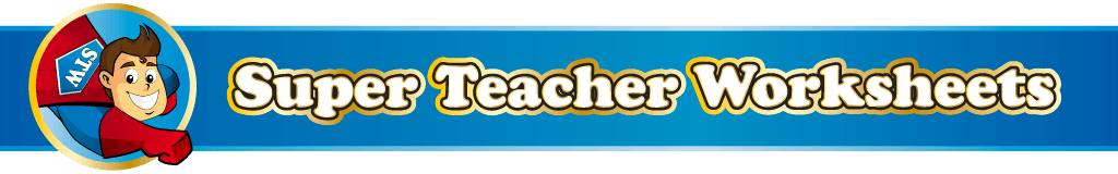 Super Teacher Worksheets Sign Up Banner