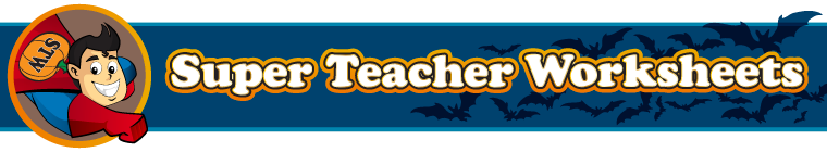 Super Teacher Worksheets Homepage