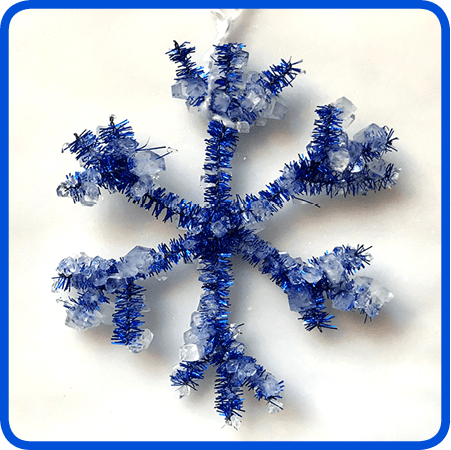 Make Crystal Snowflakes!