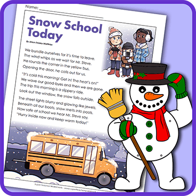 Check out Winter Worksheets