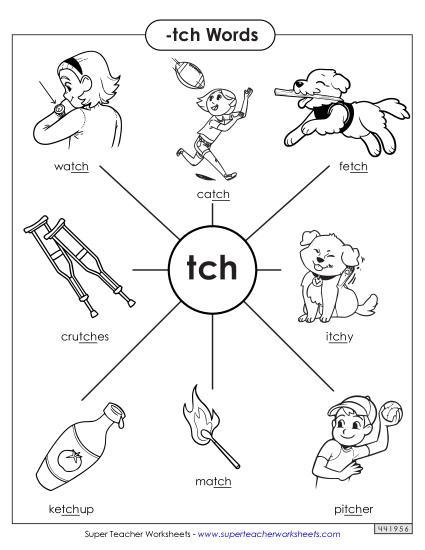 Anchor Charts - -tch Words Anchor Chart Anchor Charts - -tch Words Anchor Chart