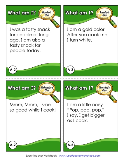1st Grade - A2 - Popcorn