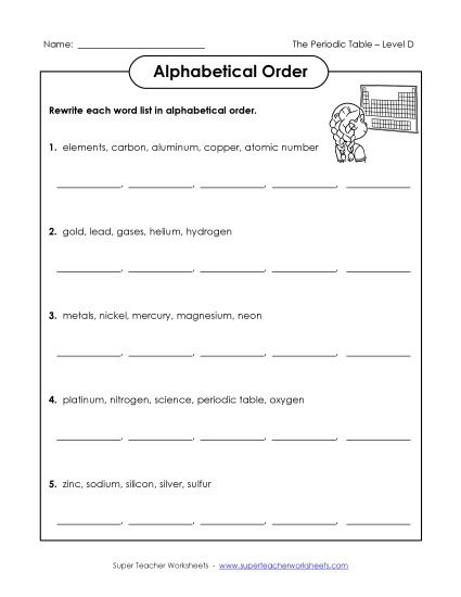 ABC Order - ABC Order Groups