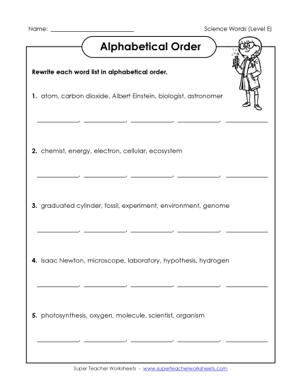 ABC Order - ABC Order Groups