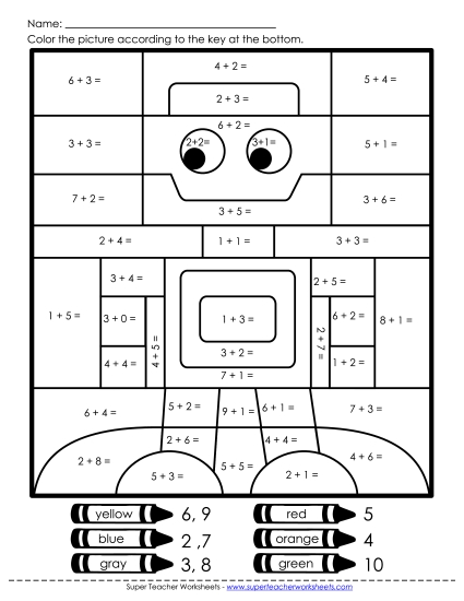 Addition - Addition: Robot Addition - Addition: Robot