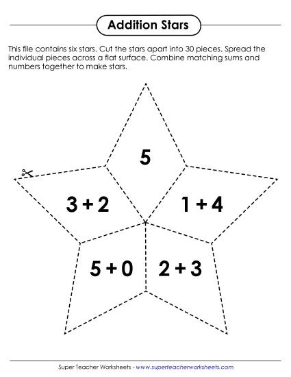 Addition Mystery Pictures - Addition Star Puzzles Addition Mystery Pictures - Addition Star Puzzles