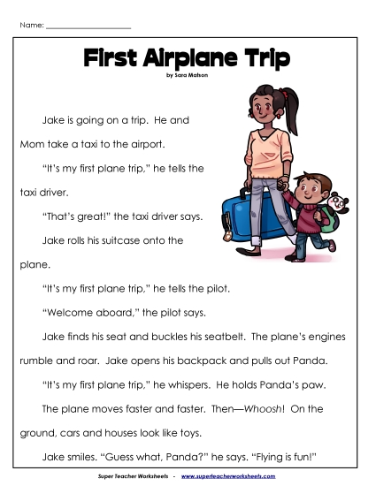 Fiction - Airplane Trip Fiction - Airplane Trip