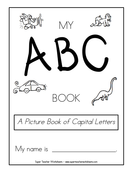 Games & Flashcards - Alphabet Picture Book (Upper Case Letters)