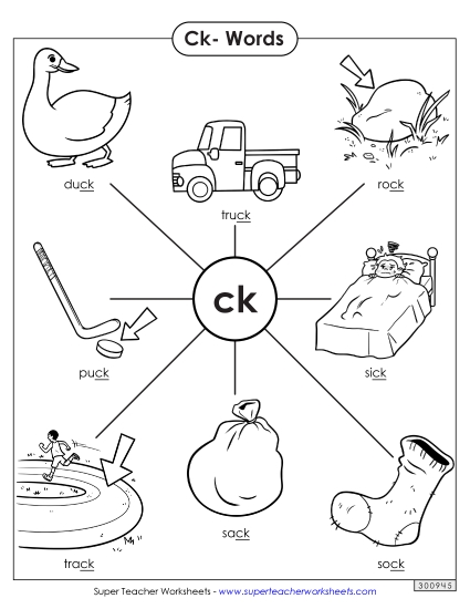 Worksheets - Anchor Chart (Ck- Words) Worksheets - Anchor Chart (Ck- Words)