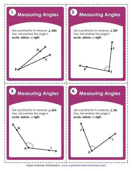 Angles: Measurement Angles: Measurement