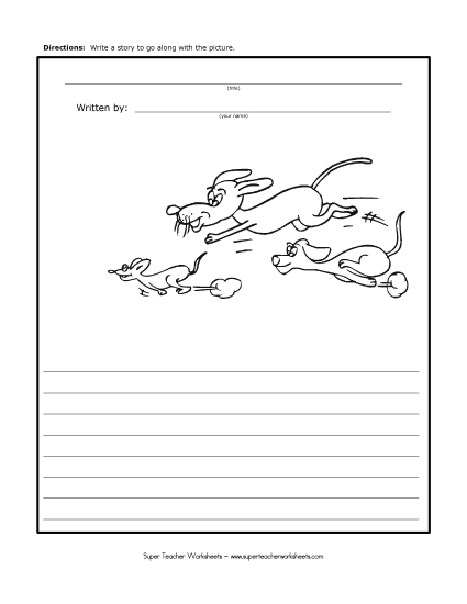 Story Pictures - Animal Chase