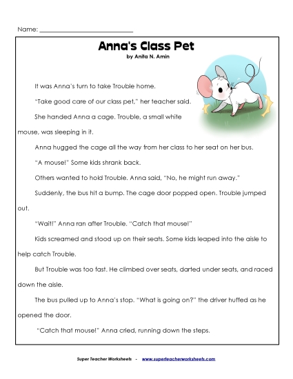 Anna & Kitty Stories (Fiction) - Anna's Class Pet Anna & Kitty Stories (Fiction) - Anna's Class Pet