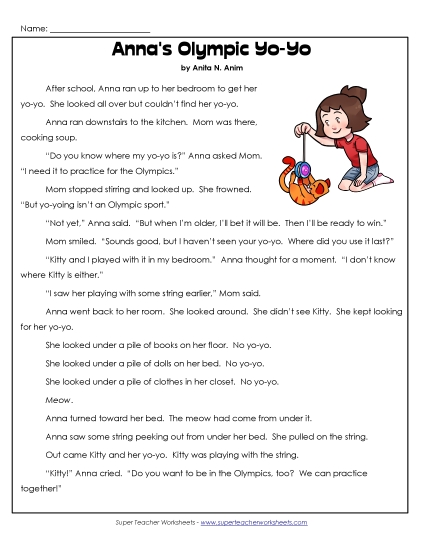 Anna & Kitty Stories (Fiction) - Anna's Olympic Yo-Yo Anna & Kitty Stories (Fiction) - Anna's Olympic Yo-Yo