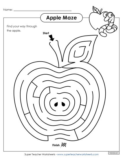 Medium - Apple Maze Medium - Apple Maze