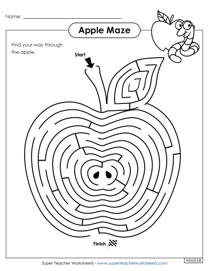 Hard - Apple Maze Hard - Apple Maze