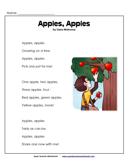 Apples, Apples (Poem)