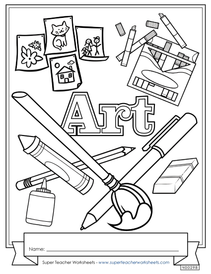 Folder & Binder Covers - Art Folder & Binder Covers - Art