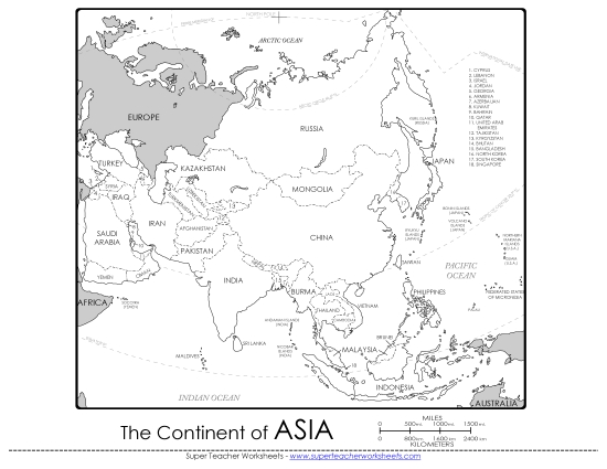 Maps of Asia - Asia Map Maps of Asia - Asia Map