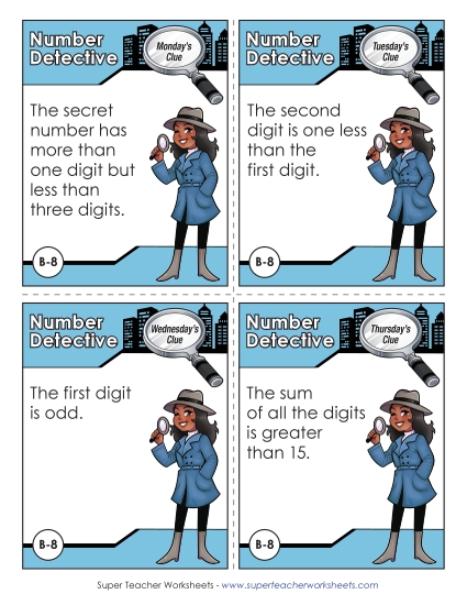 2nd Grade - B8 - Ninety-Eight (Printable PDF Worksheet)