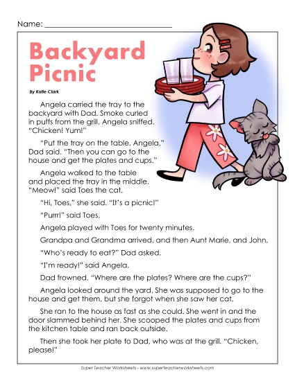 Fiction - Backyard Picnic Fiction - Backyard Picnic