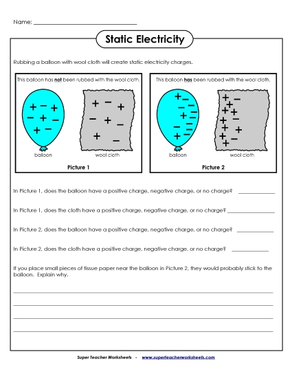 Static Electricity - Balloon & Wool