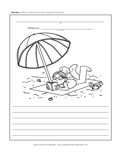 Writing - Beach Reader (Story Pic)