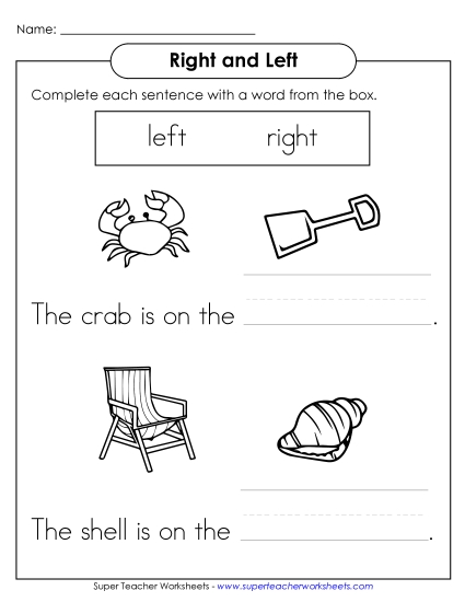 Right or Left? - Beach: Right and Left