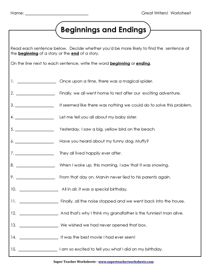 Intermediate (Reading) - Beginning or Ending Intermediate (Reading) - Beginning or Ending