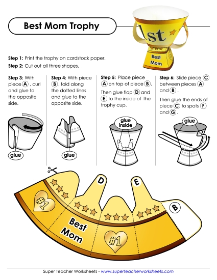 Make Gifts For Moms - Best Mom Trophy Make Gifts For Moms - Best Mom Trophy