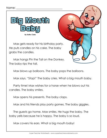 Big Mouth Baby