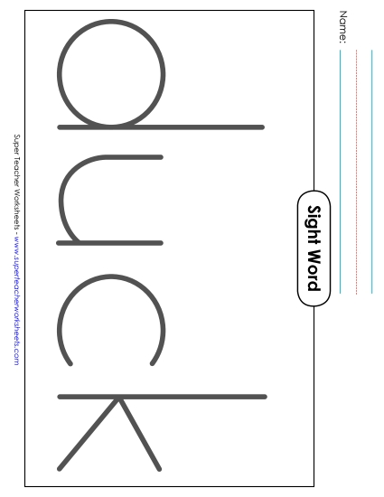 Big Trace: Duck