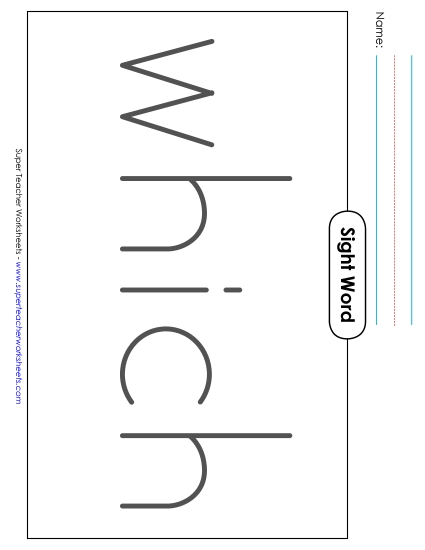 Big Trace: Which Big Trace: Which