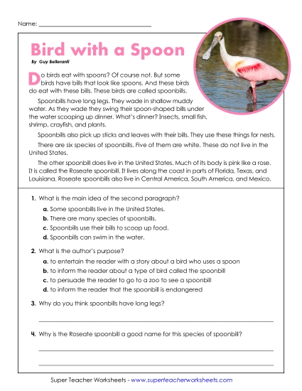 Short Passages - Bird with a Spoon (Short, Nonfiction) Short Passages - Bird with a Spoon (Short, Nonfiction)