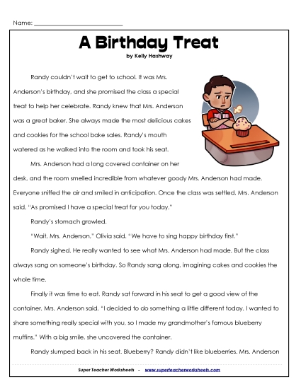 Fiction Stories - Birthday Treat Fiction Stories - Birthday Treat