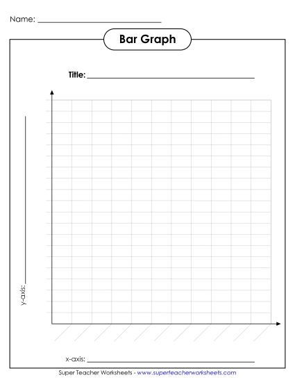 Any Level - Blank Bar Graph (Version 1)