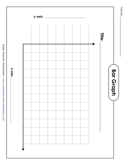 Any Level - Blank Bar Graph (Version 2)