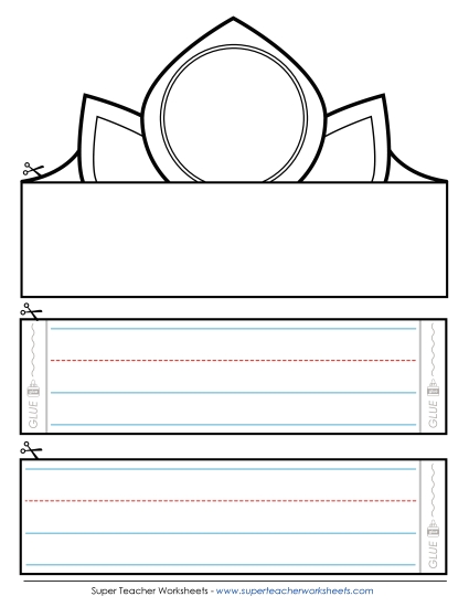 Blank Crown Templates - Blank Hat Template #2 Blank Crown Templates - Blank Hat Template #2