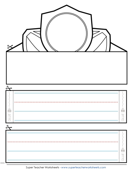 Blank Crown Templates - Blank Hat Template #3 Blank Crown Templates - Blank Hat Template #3