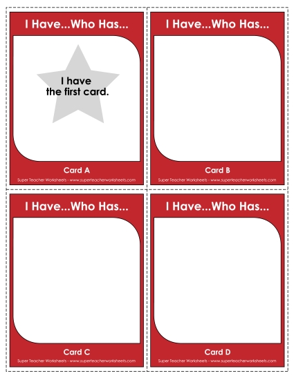 Template - Blank Template: I-H-W-H