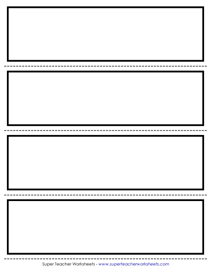 Blank Template - Blank Word Wall Cards Blank Template - Blank Word Wall Cards