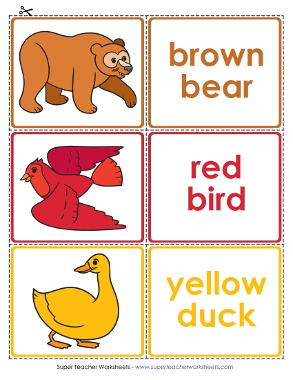 Card Match Game - Brown Bear Matching Cards Card Match Game - Brown Bear Matching Cards
