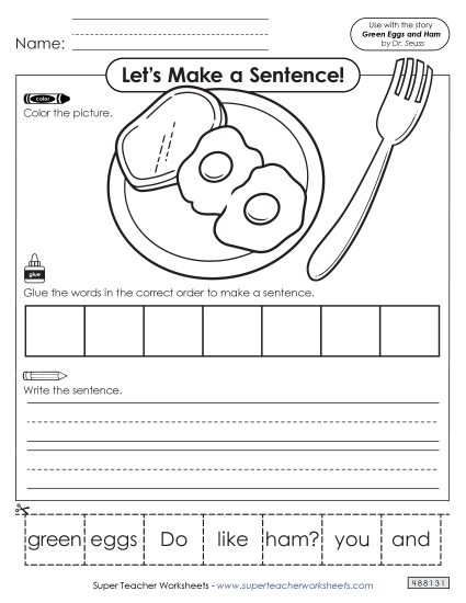 Activities - Build-a-Sentence