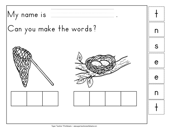 Build-a-Word - Build-a-Word: Net & Nest Build-a-Word - Build-a-Word: Net & Nest