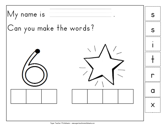 Build-a-Word - Build-a-Word: Six & Star Build-a-Word - Build-a-Word: Six & Star